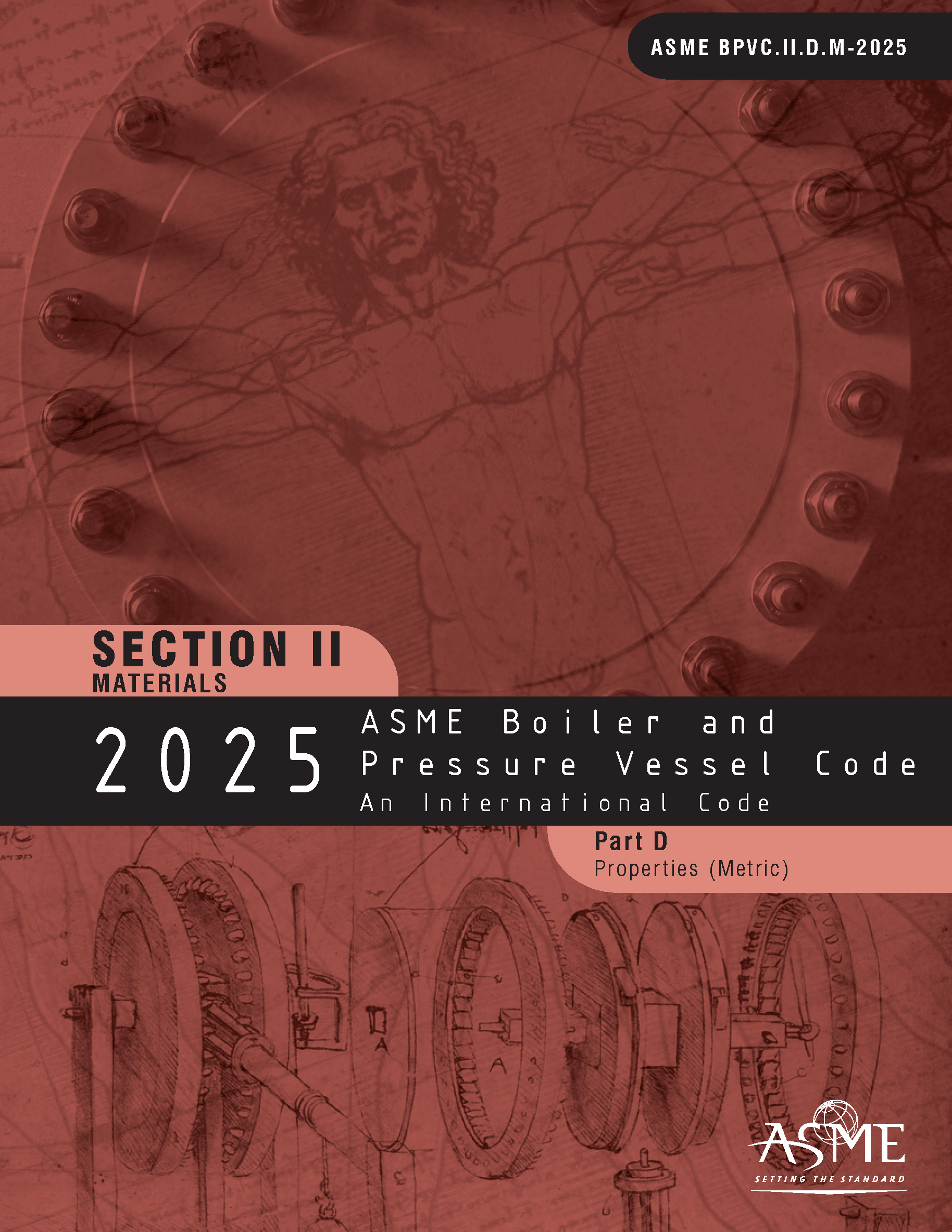 ASME BPVC 2025 Section 2 Part D (Metric)