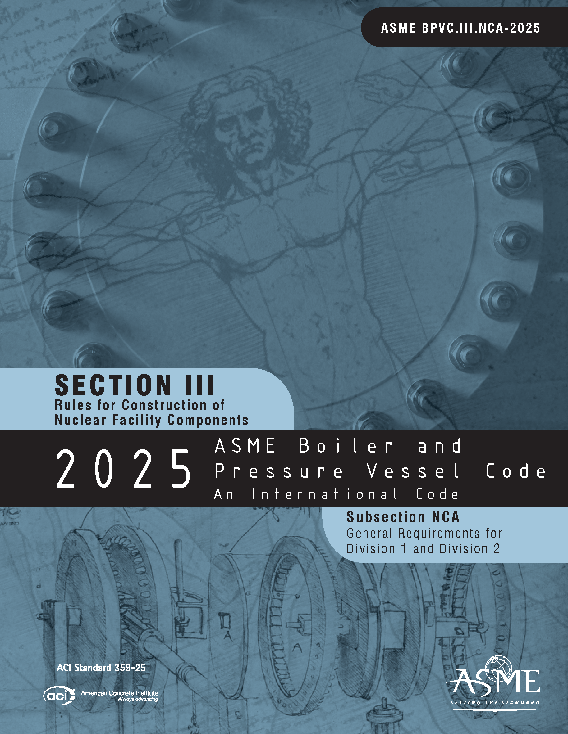 ASME BPVC 2025 Section 3 NCA