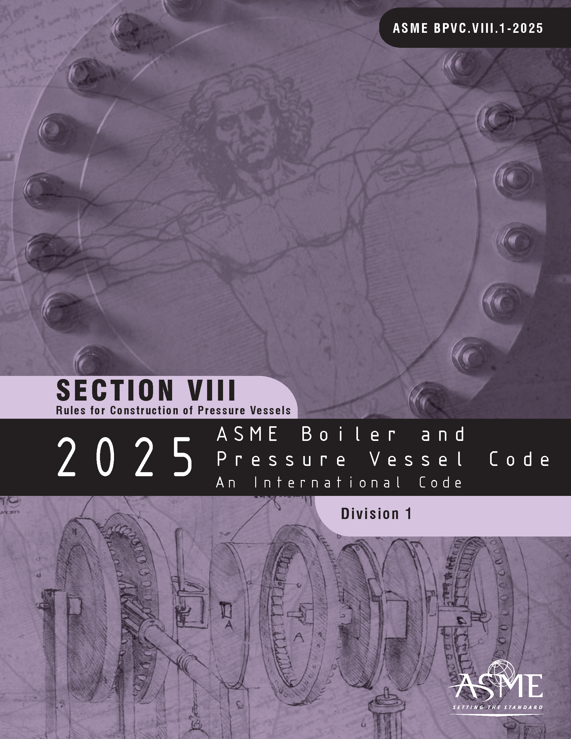 ASME BPVC 2025 Section 8 Division 1