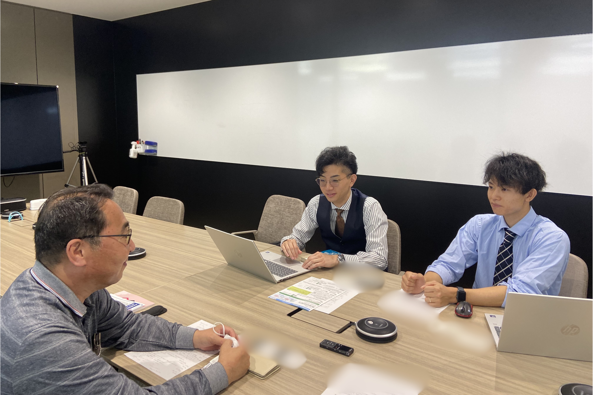 株式会社斎藤英次商店様 インタビュー風景1